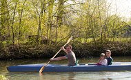 Paddeln auf den Fließen im Spreewald